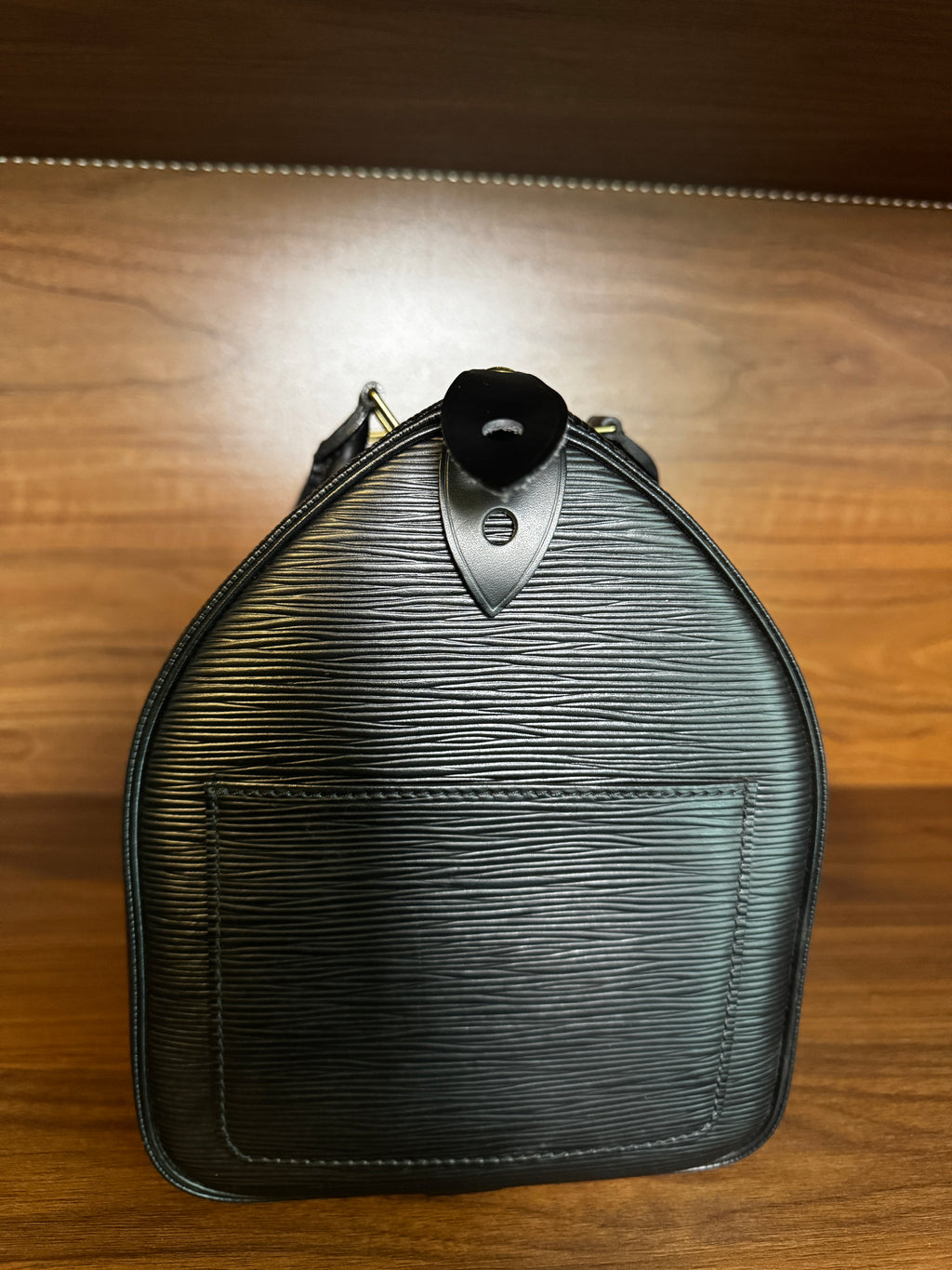 Louis Vuitton Speedy 30 Black Epi Leather Handbag