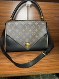 Louis Vuitton Double V Monogram Leather Crossbody Bag
