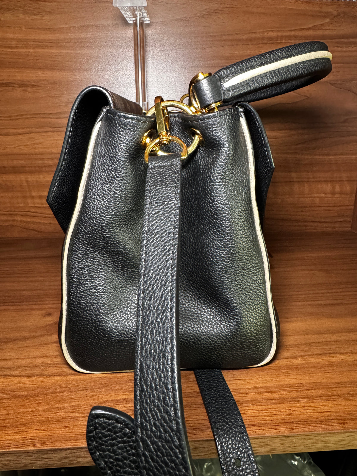Louis Vuitton Double V Monogram Leather Crossbody Bag
