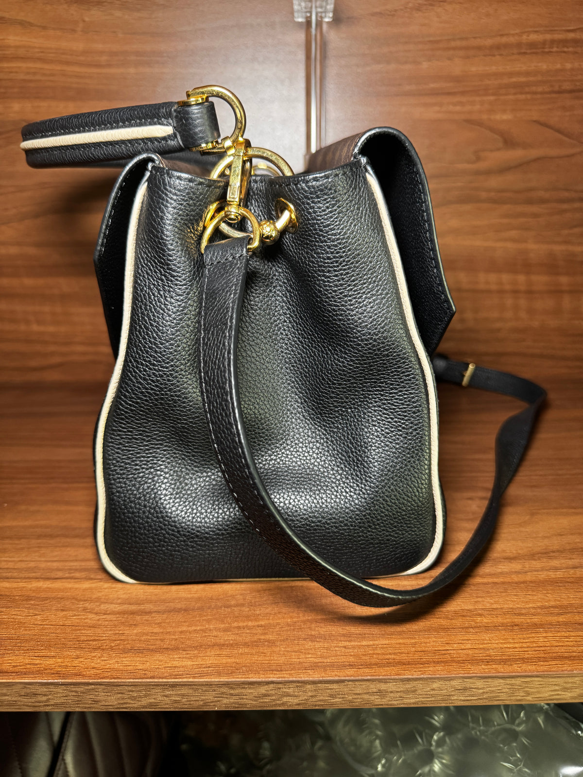 Louis Vuitton Double V Monogram Leather Crossbody Bag