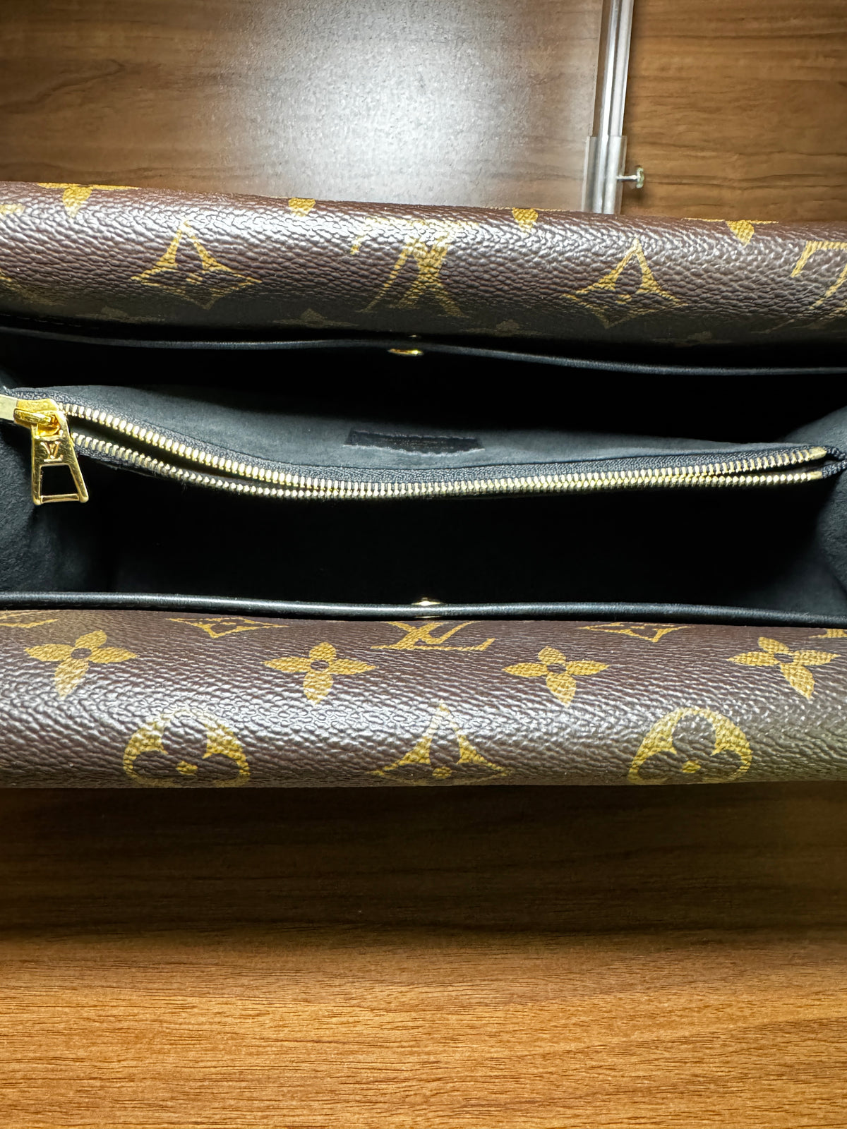Louis Vuitton Double V Monogram Leather Crossbody Bag