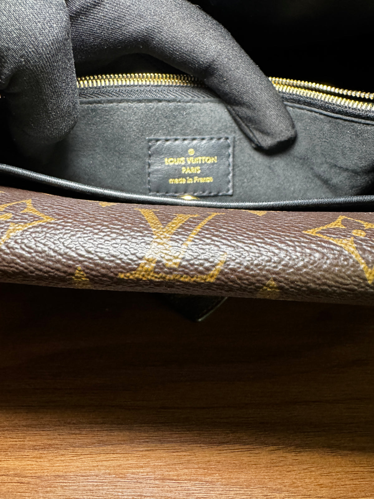Louis Vuitton Double V Monogram Leather Crossbody Bag
